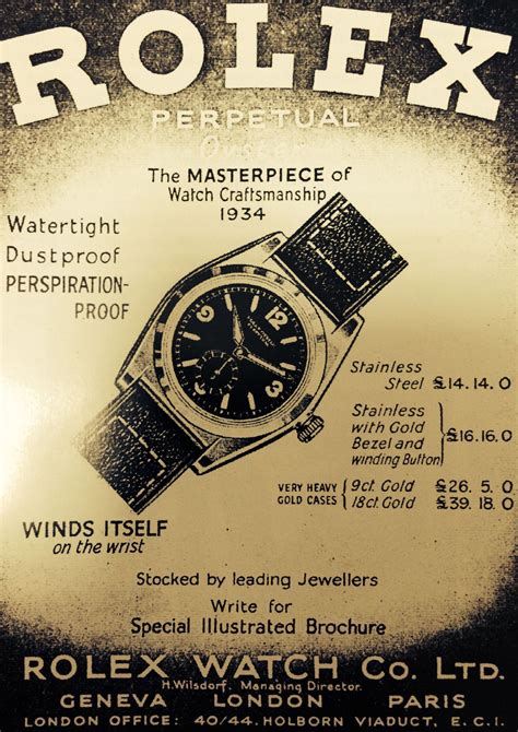 old rolex ad